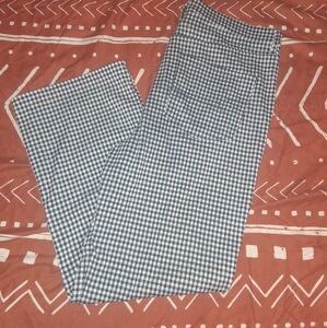 Black and White Checkered Pants